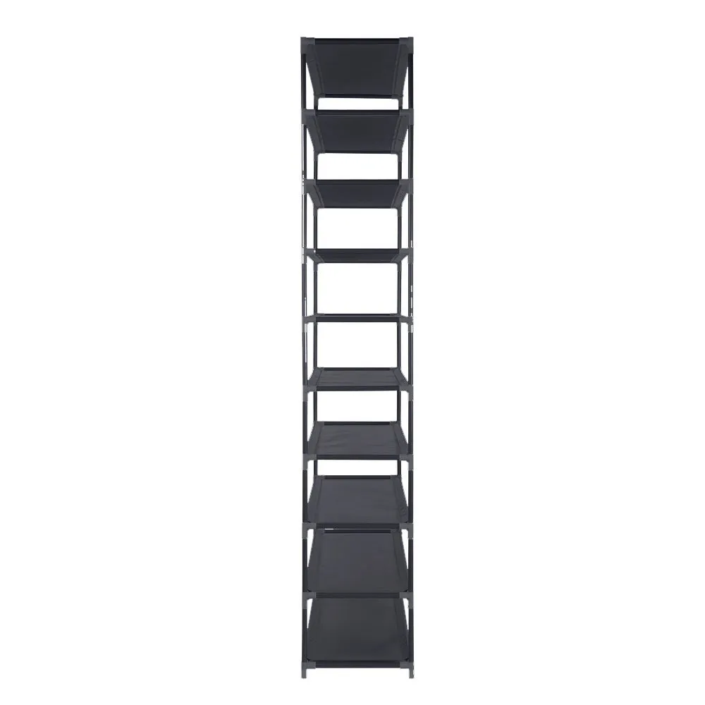 10 Tier Metal Shoe Rack