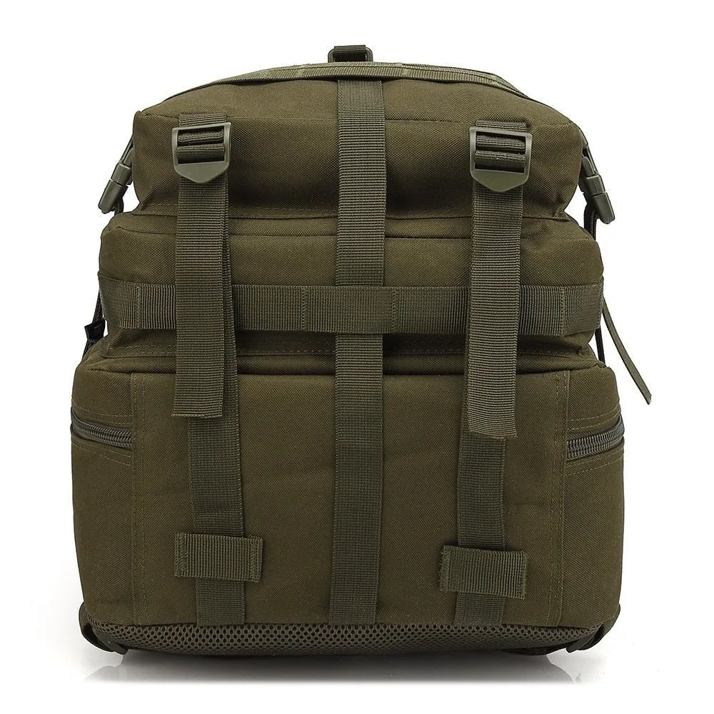 50L Large Capacity Military Tactical Backpack - Army Assault Bag for Trekking, Camping, Hunting, and Outdoor Use
