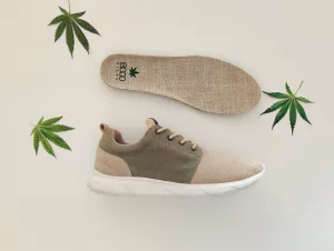 8000 KICKS | Explorer V2 Sneakers in Beige/Green