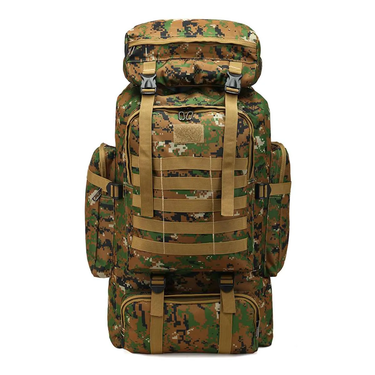 80/100L Outdoor Military Rucksacks Oxford Fabric Waterproof Tactical