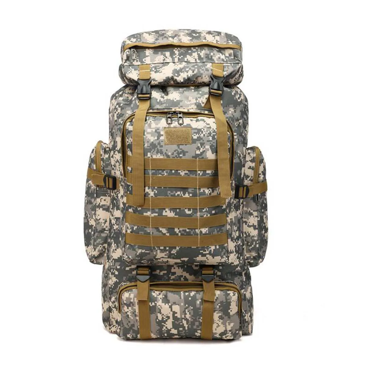 80/100L Outdoor Military Rucksacks Oxford Fabric Waterproof Tactical