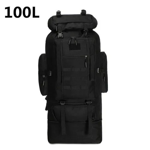 80/100L Outdoor Military Rucksacks Oxford Fabric Waterproof Tactical