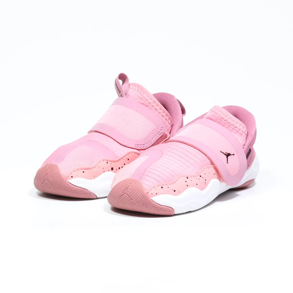 Air Jordan 23/7 Sport Shoes Fabric Pink Color For Kids