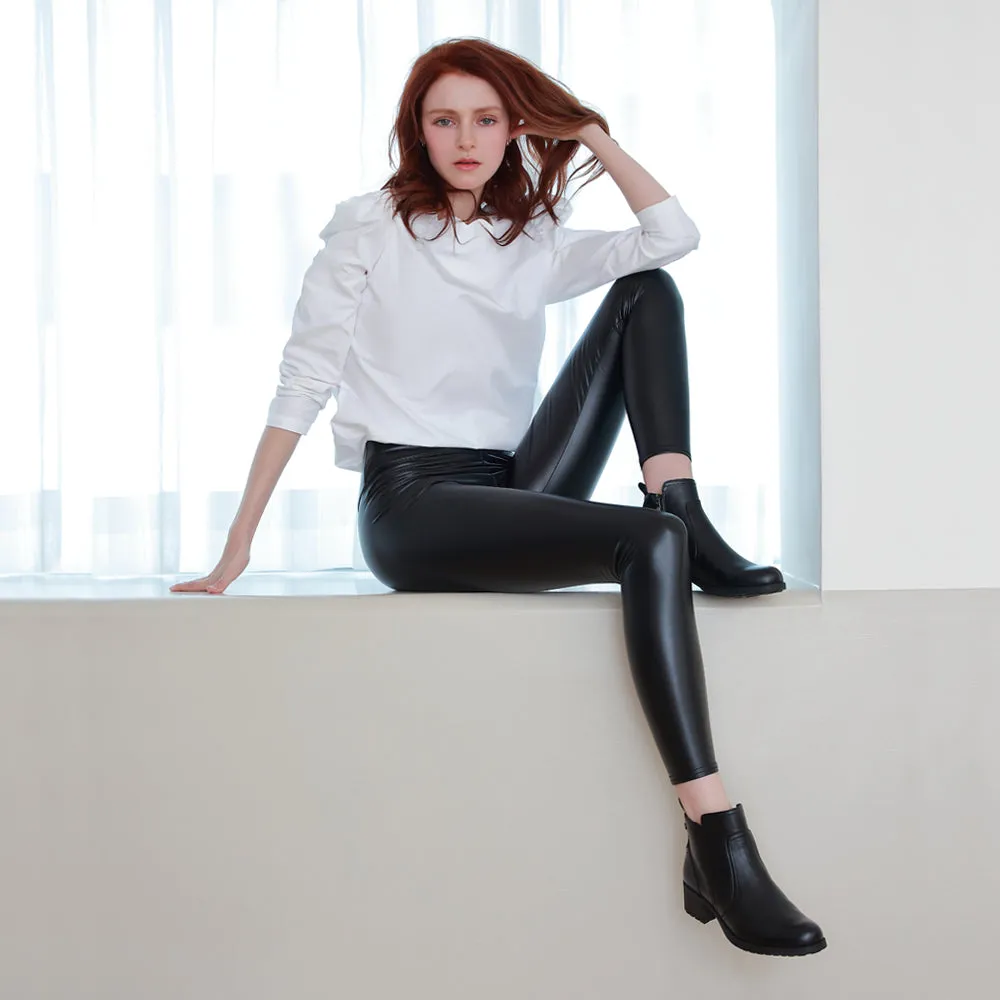 Alba Zipper Ankle Boots (Nero)