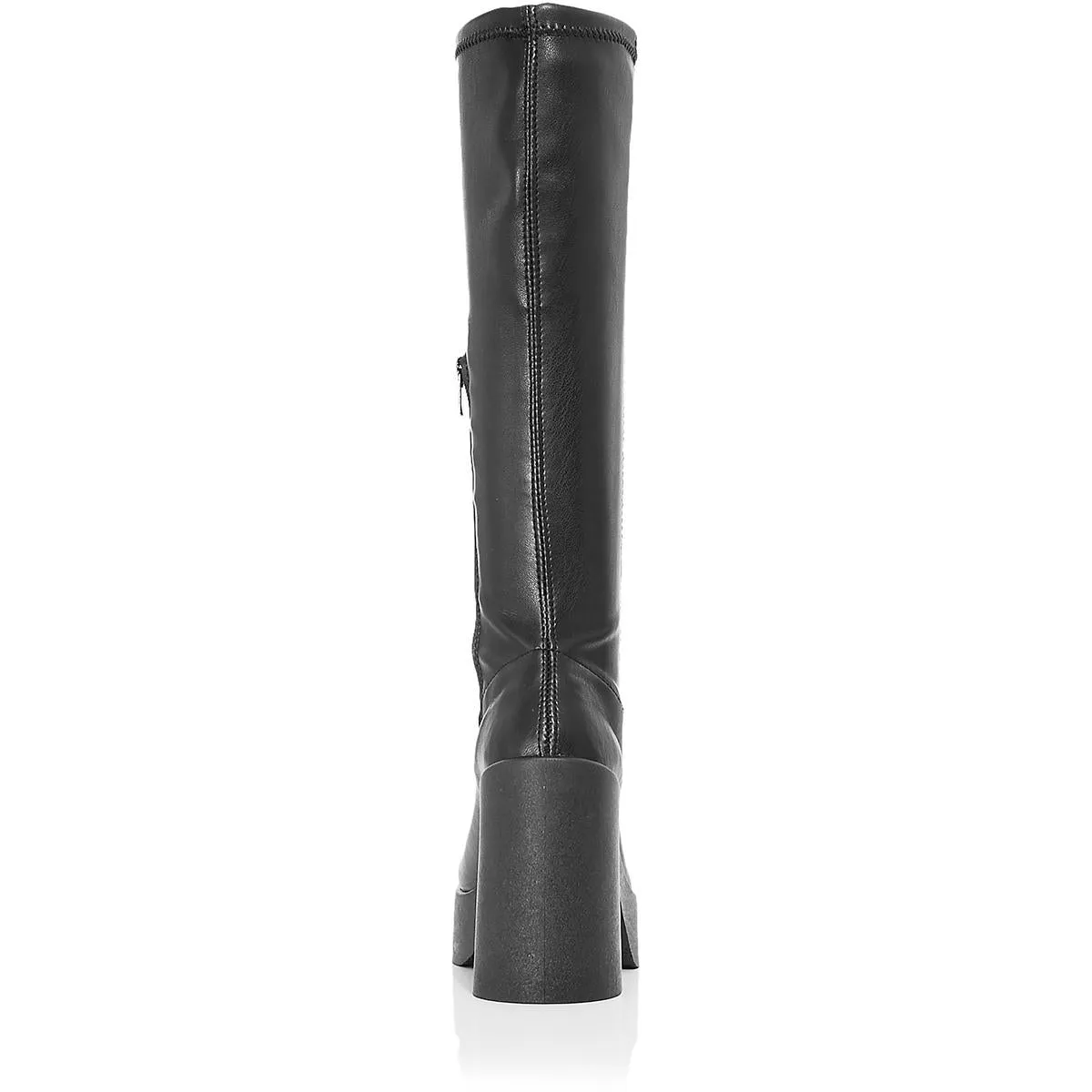 Aqua Womens BILLY  Faux Leather Platform Knee-High Boots
