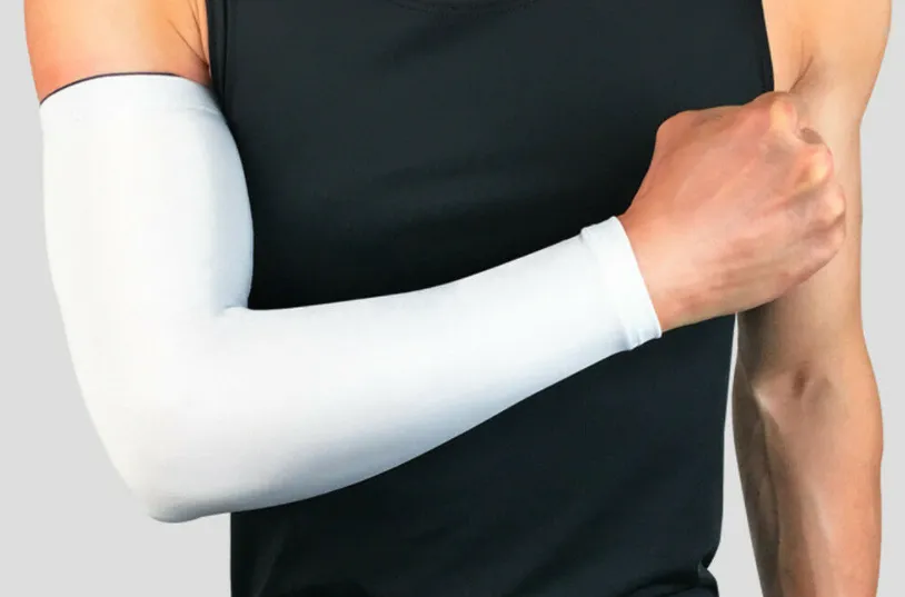Arm Sleeves White XL