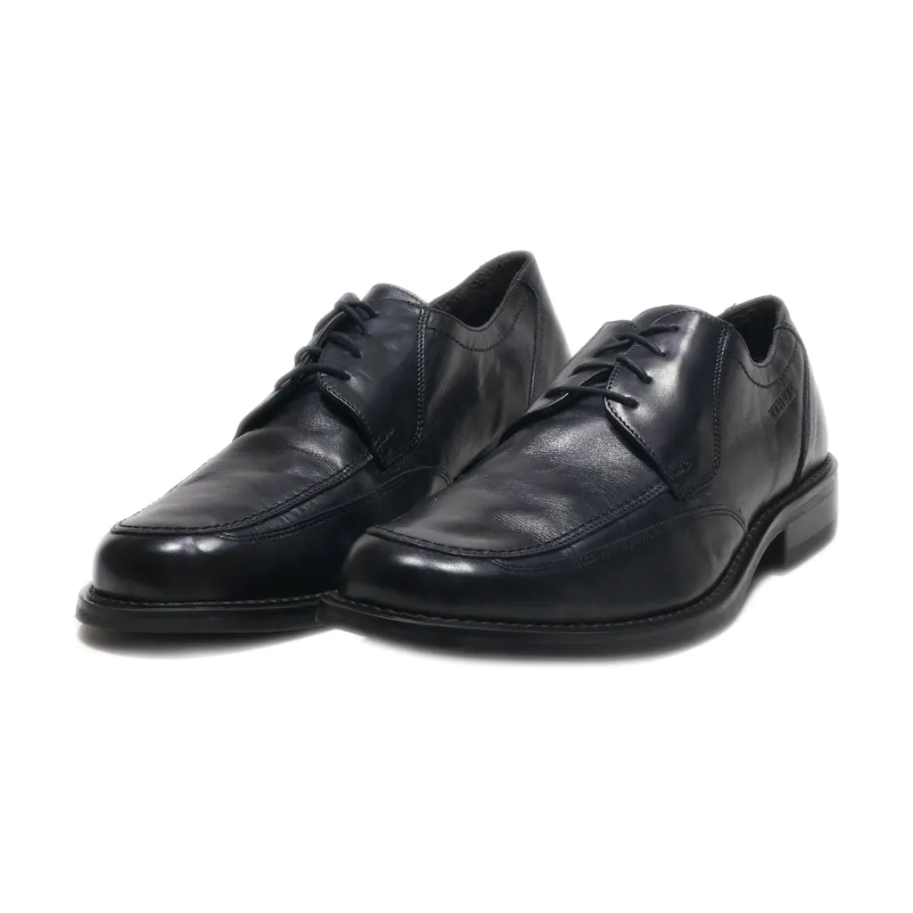 Barisal Formal Lace Ups Leather Black Colour For Men