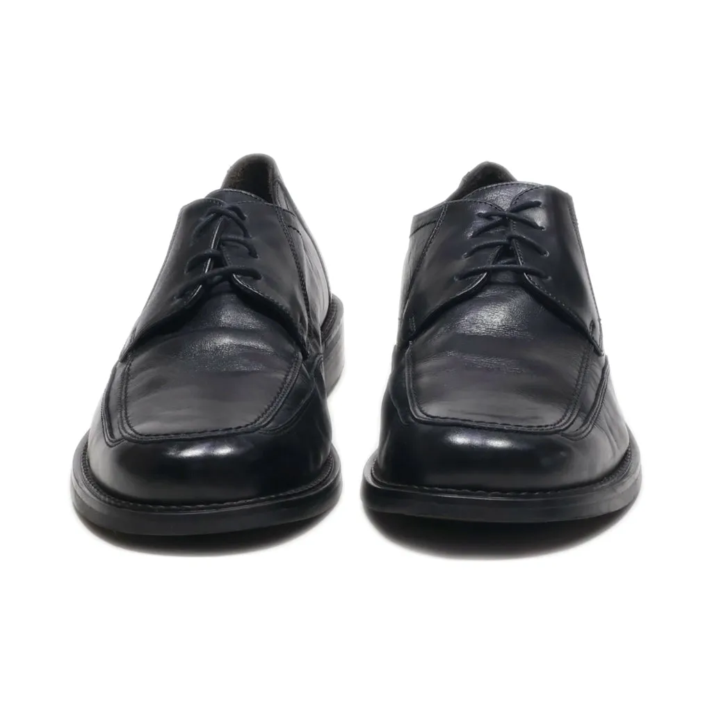 Barisal Formal Lace Ups Leather Black Colour For Men
