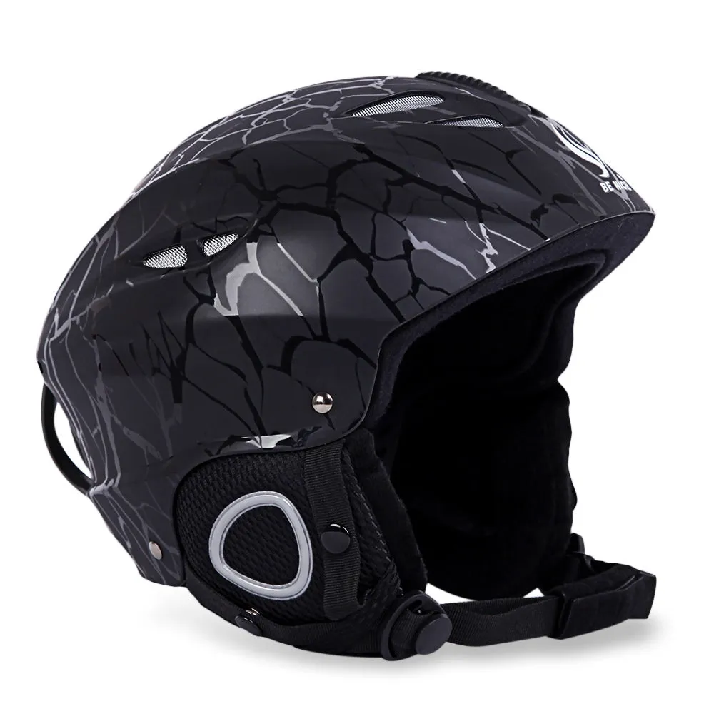 BENICE Skiing Helmet with Inner Adjustable Buckle Liner Cushion Layer