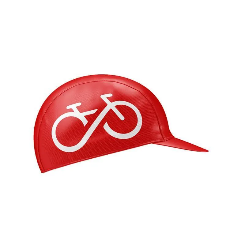 Bike Forever Cycling Cap (Red)