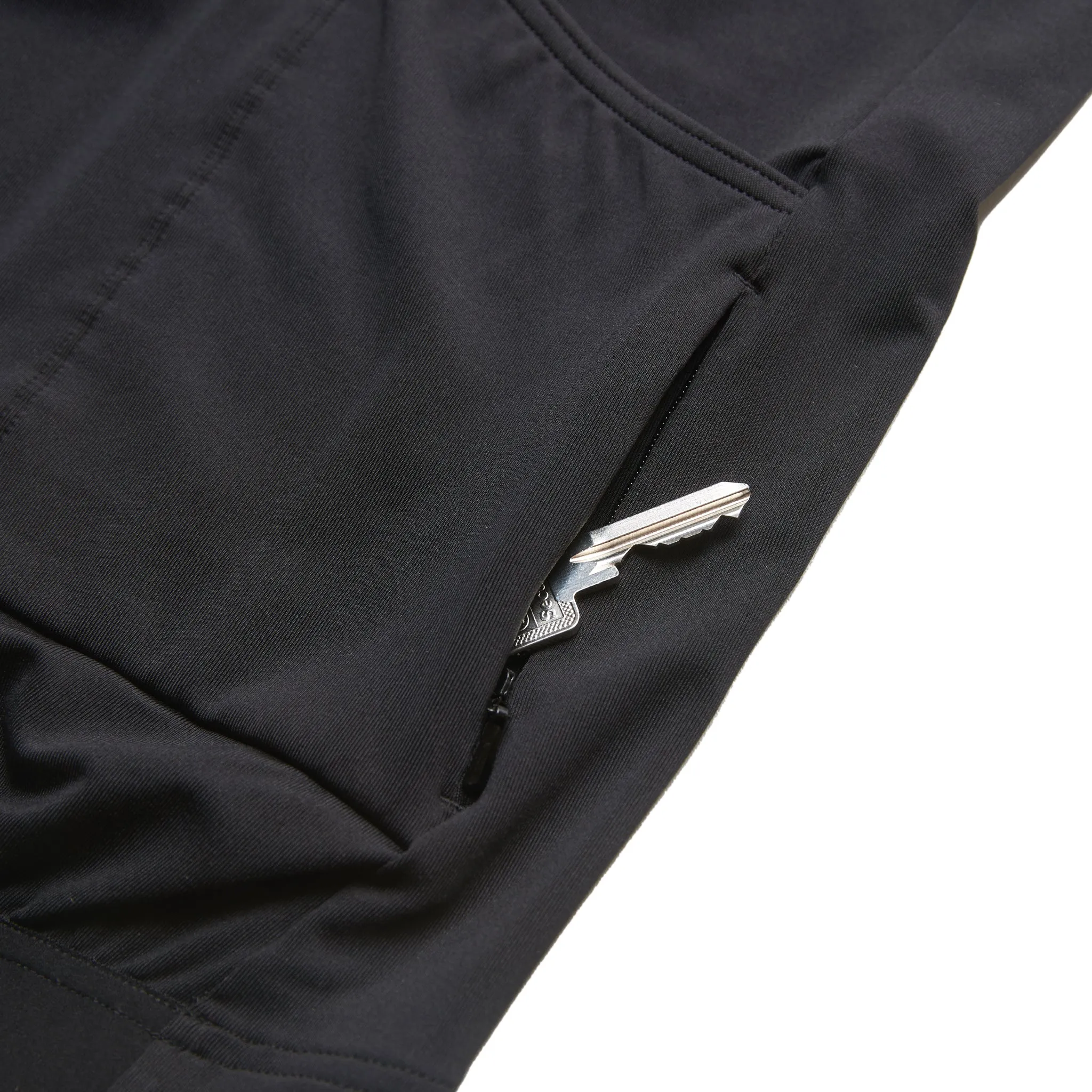 Black Cycling Jersey Short Sleeves - odor free high quality | Fe226