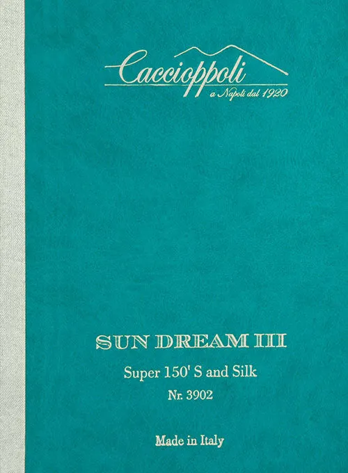Caccioppoli Sun Dream Amango Flat Blue Wool Silk Pants