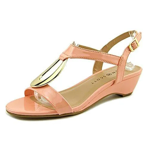 Carmeyy Open Toe Casual Platform Sandals, Pink, Size 8