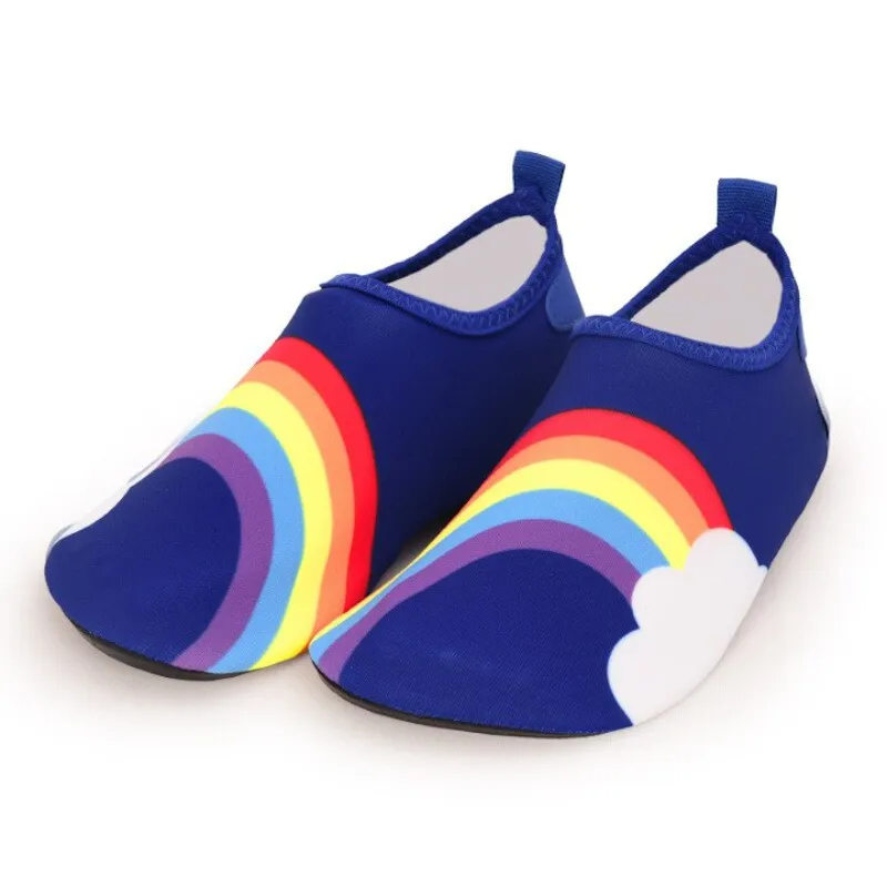 Cartoon Printed Kids Quick Dry Aquatic Shoes For Girls And Boys