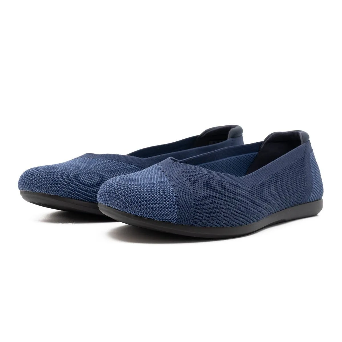 Clarks Carly Wish Ballerinas Fabric Blue Colour For Women