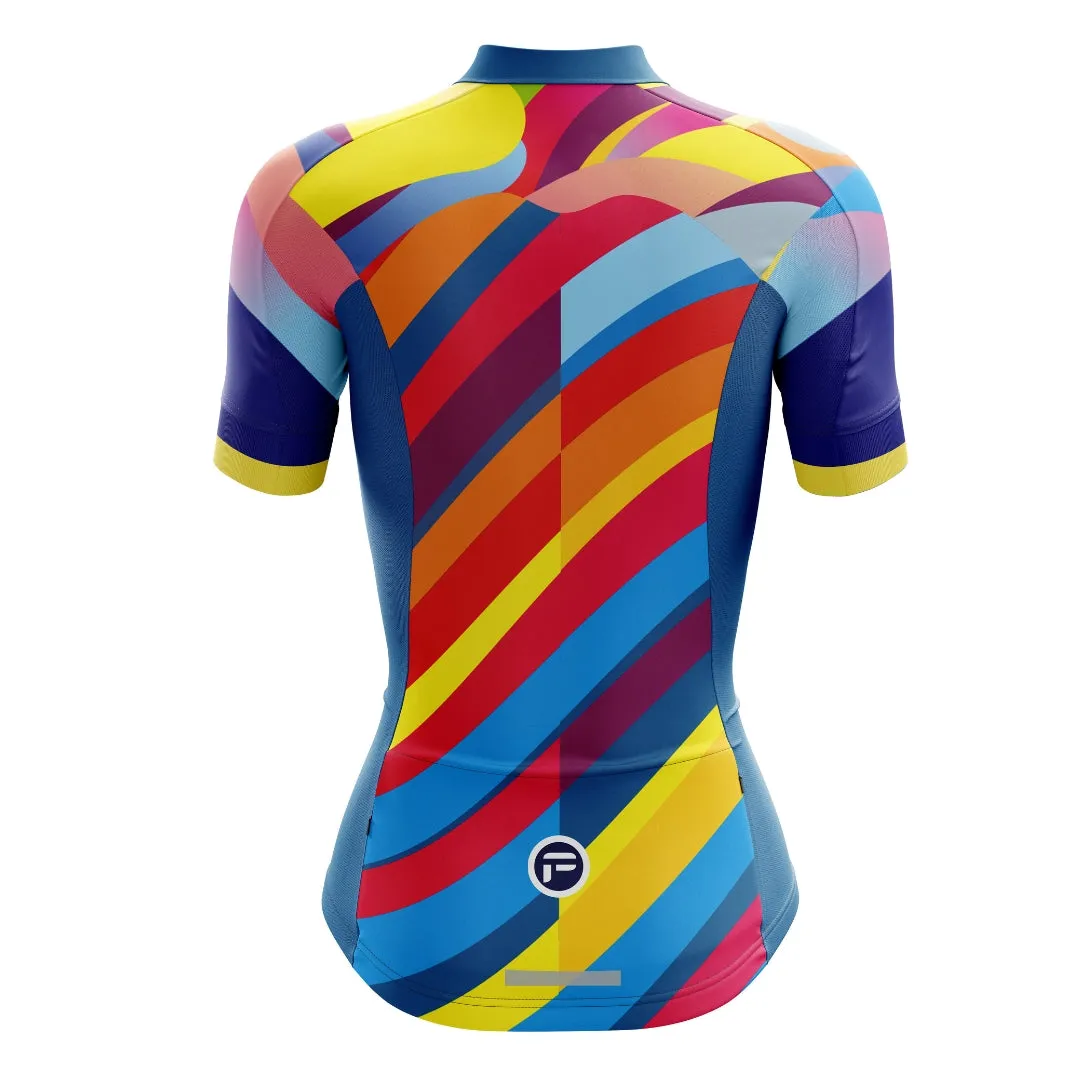 Color Carnival | Women's Short Sleeve Cycling Jersey