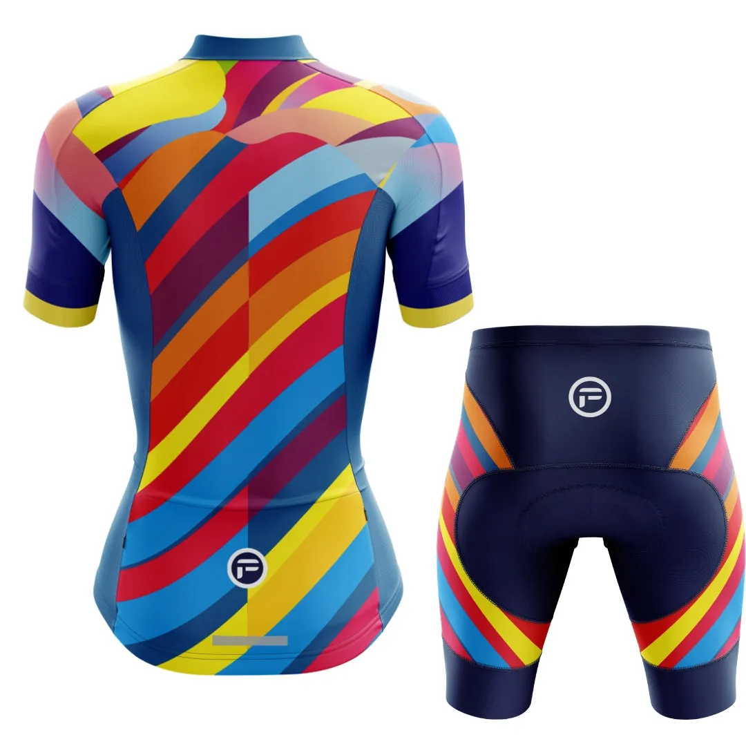 Color Carnival | Women's Short Sleeve Cycling Set