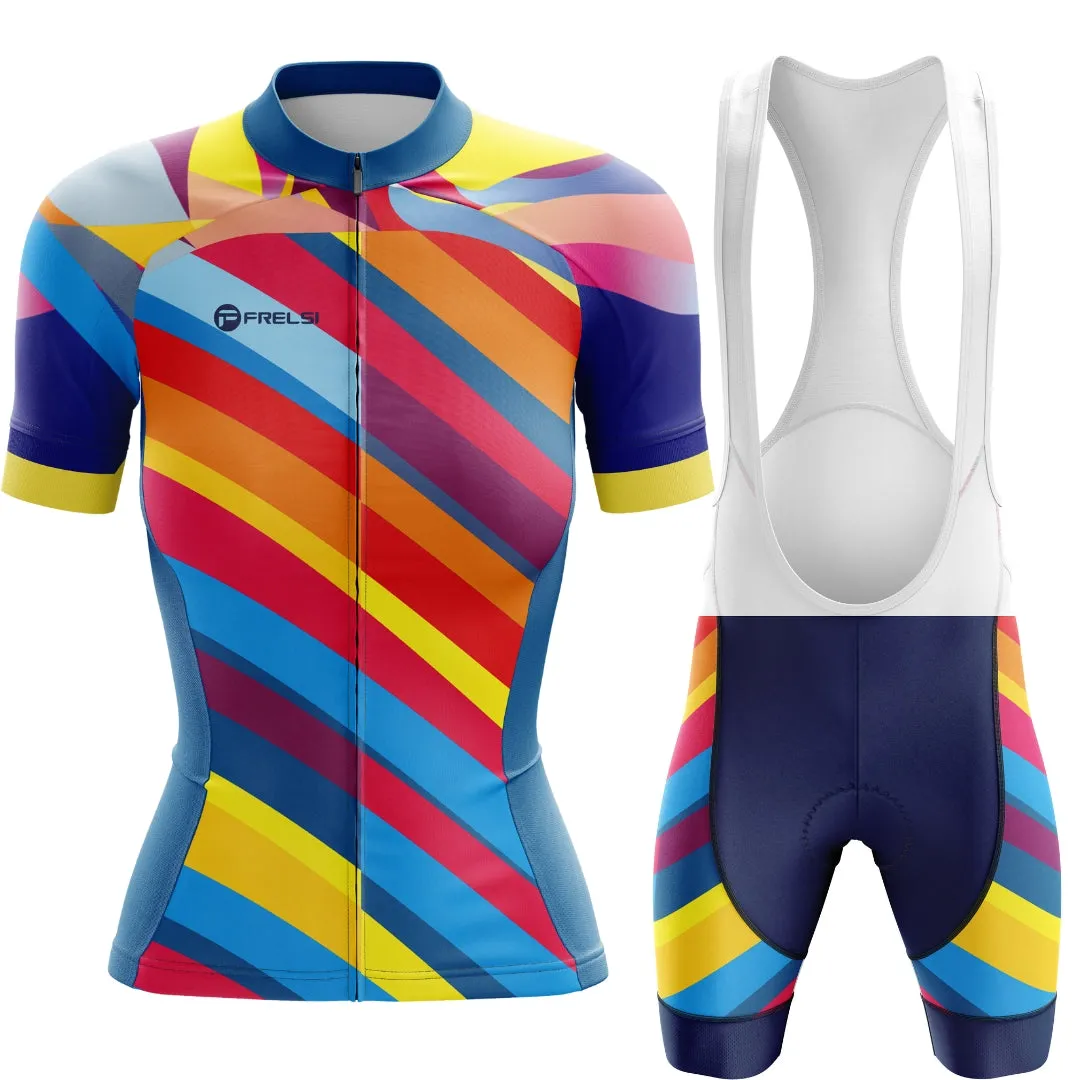 Color Carnival | Women's Short Sleeve Cycling Set