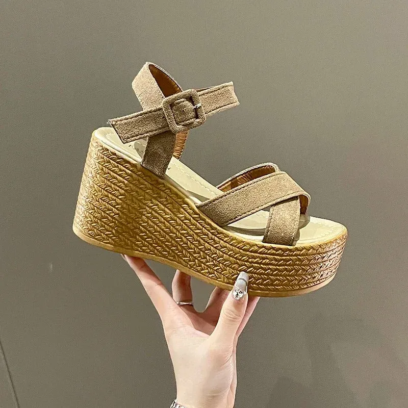 Comfortable Wedge Heel Summer Platform Sandals for Women