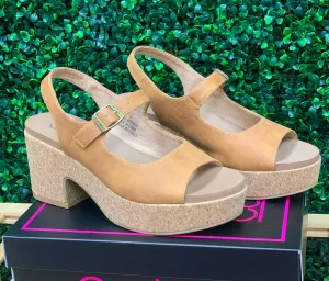 Corkys Miss Behavin Camel Wedges
