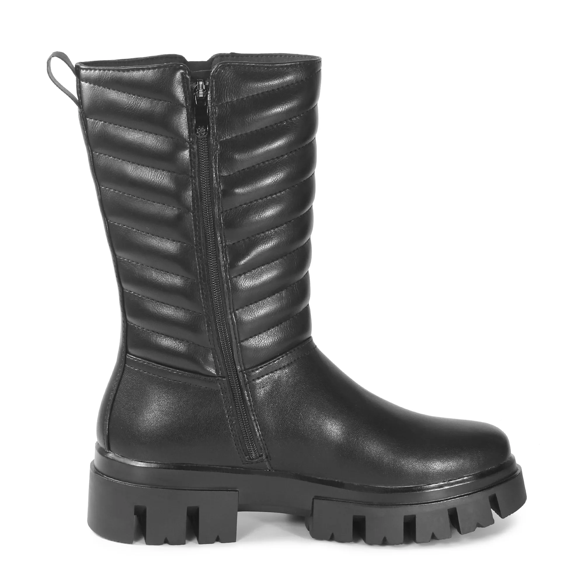 Corvara Puffy Mid-Calf Boots (Nero)