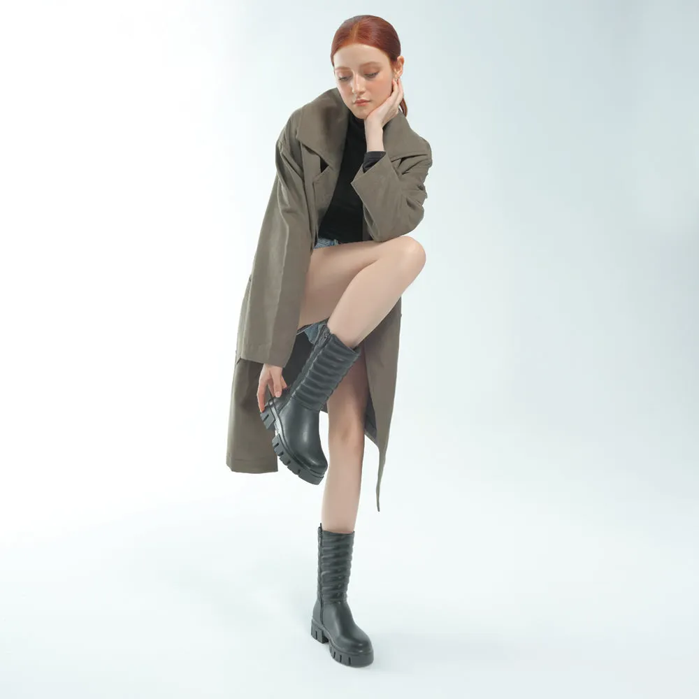 Corvara Puffy Mid-Calf Boots (Nero)