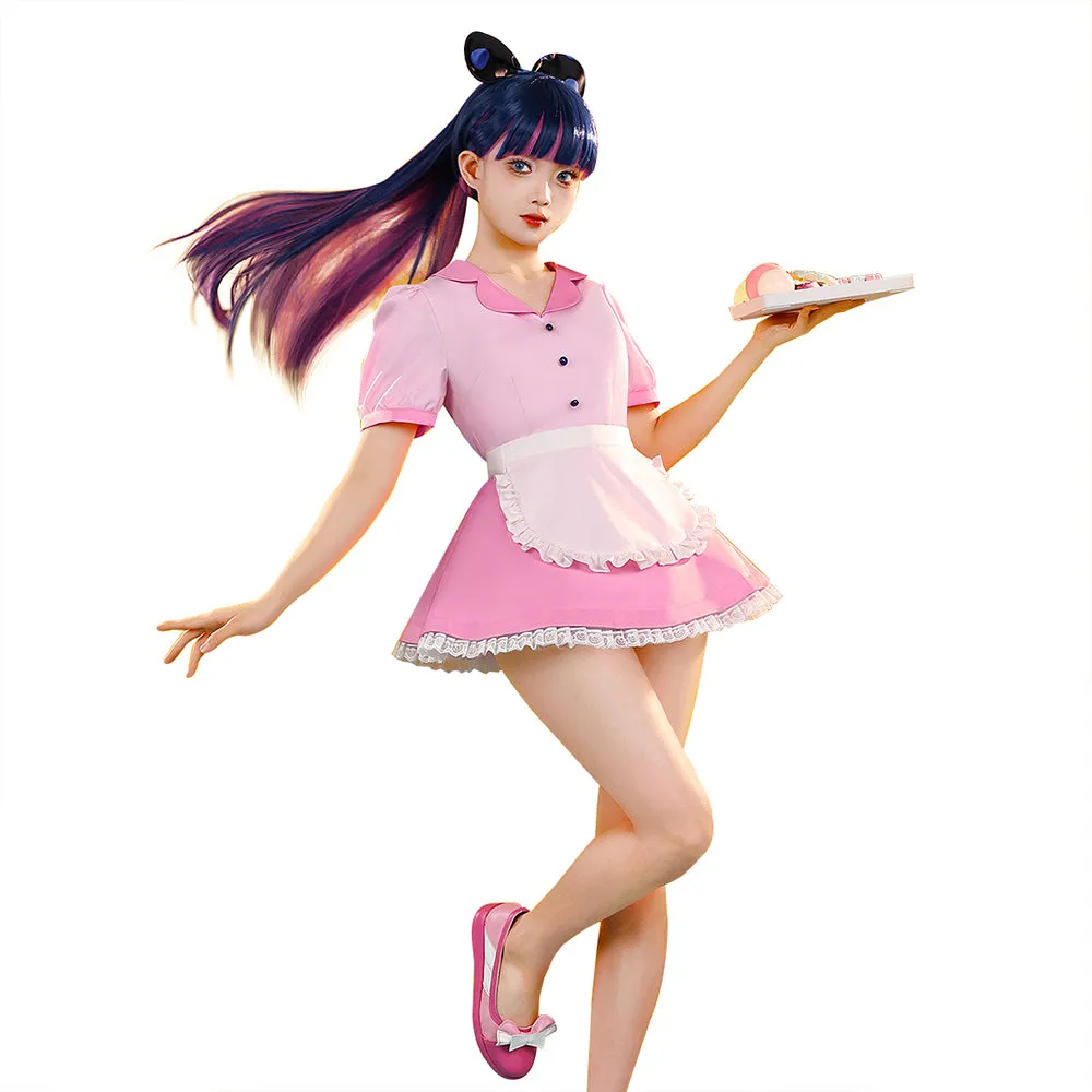 【Costume Ready For Ship】【Size S-3XL】DokiDoki-SR Anime Cosplay Pantyy / Stockingg Costume Waitress Dress