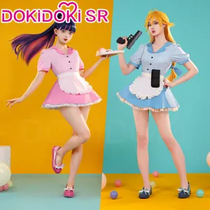 【Costume Ready For Ship】【Size S-3XL】DokiDoki-SR Anime Cosplay Pantyy / Stockingg Costume Waitress Dress