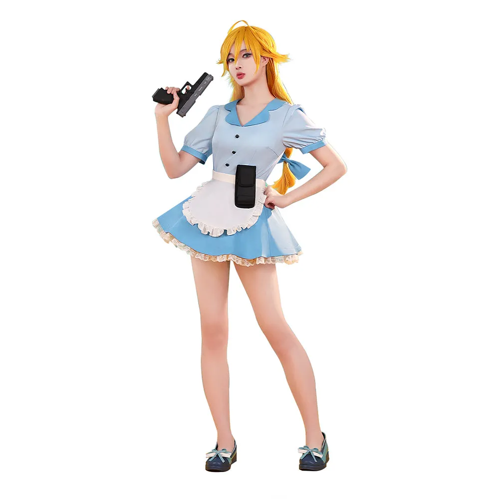 【Costume Ready For Ship】【Size S-3XL】DokiDoki-SR Anime Cosplay Pantyy / Stockingg Costume Waitress Dress
