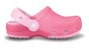 Crocs Kids Translucent Clog Hot Pink Bubblegum