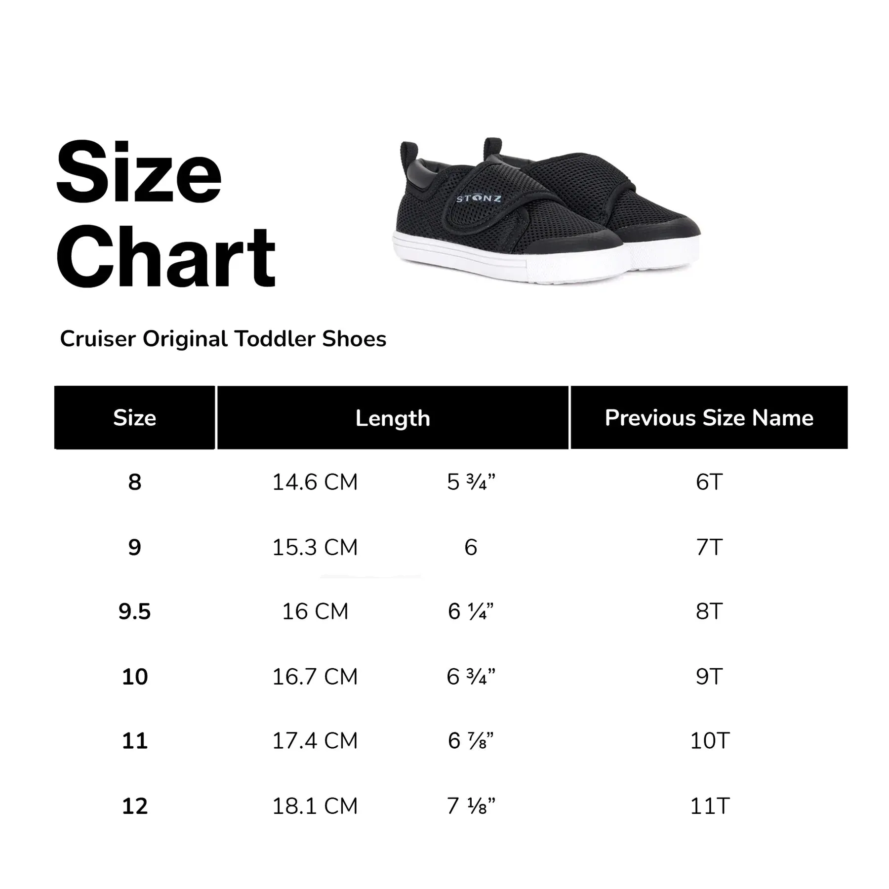 Cruiser (Toddler) - Black