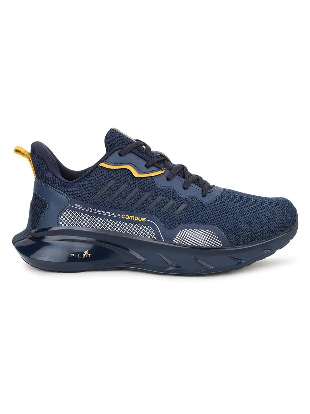 DECCAN Navy Men's Running Shoes