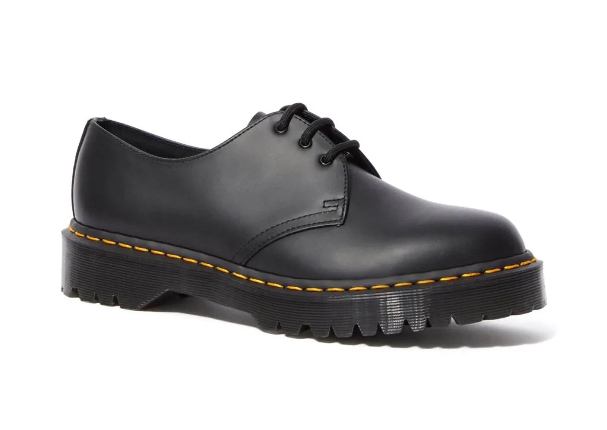 Dr. Martens 1461 BEX Black Smooth 3 Eyelet Shoe