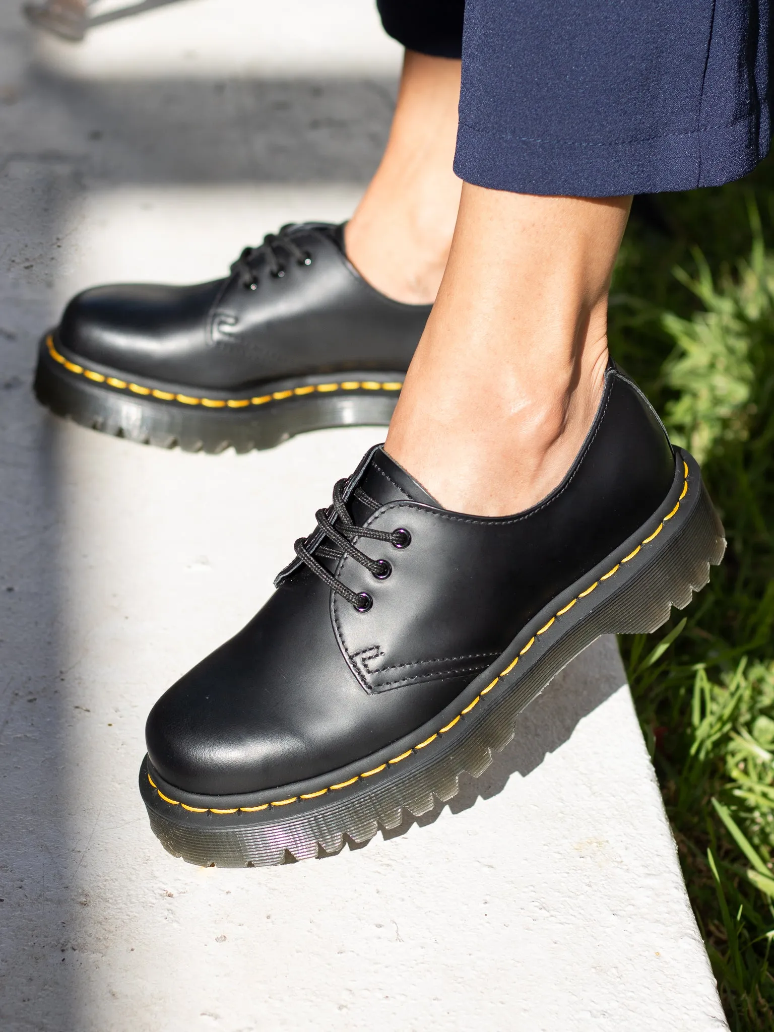 DR. MARTENS 1461 BEX BLACK SMOOTH