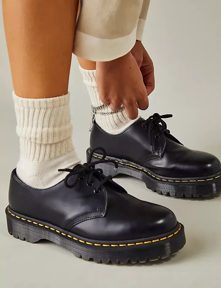DR. MARTENS 1461 BEX BLACK SMOOTH