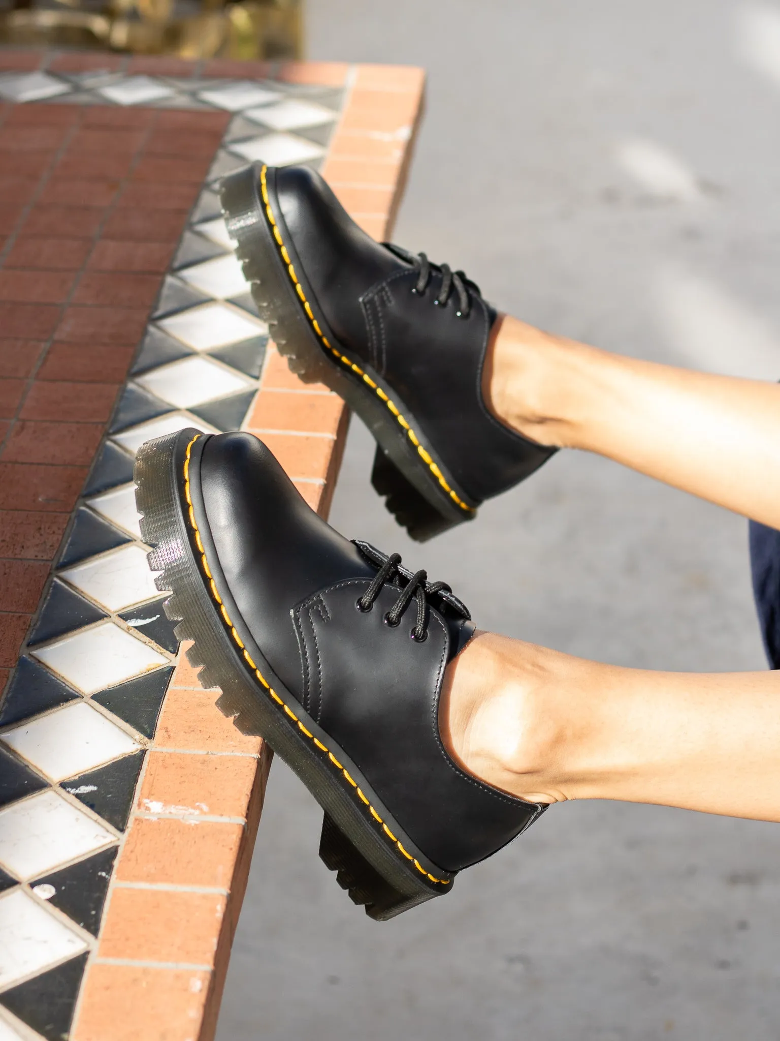 DR. MARTENS 1461 BEX BLACK SMOOTH