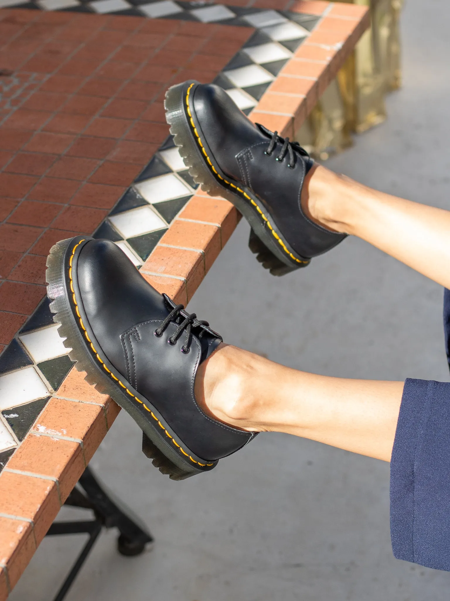 DR. MARTENS 1461 BEX BLACK SMOOTH