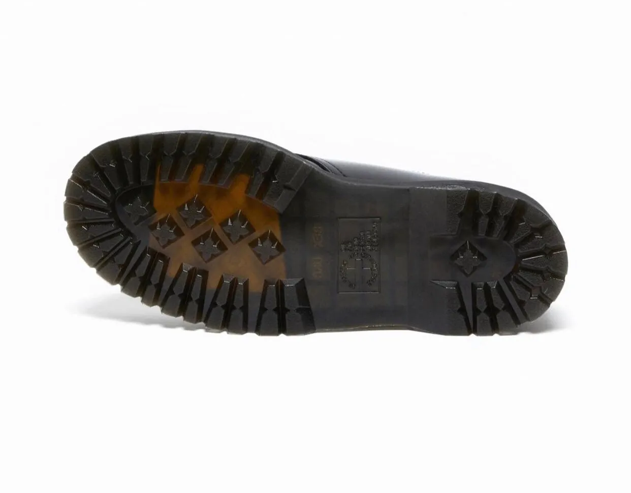 Dr. Martens 1461 Quad Black Patent Lamper Platform 3 Eyelet Shoe