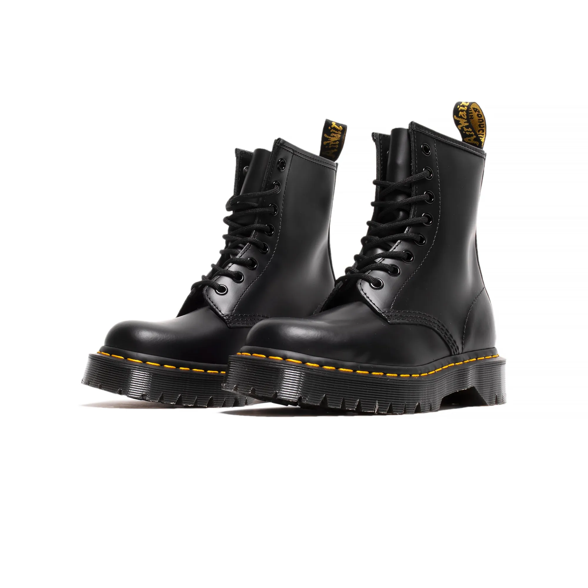Dr. Martens Mens 1460 Bex Smooth Leather Platform Boots