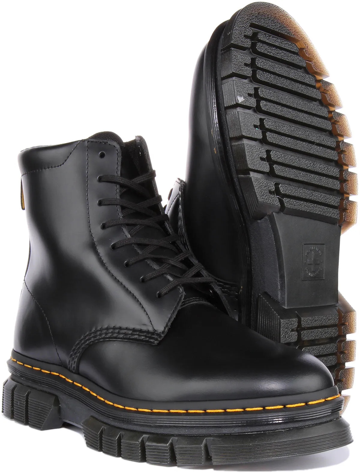 Dr Martens Rikard 8 Eyelet In Black For Men