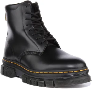Dr Martens Rikard 8 Eyelet In Black For Men