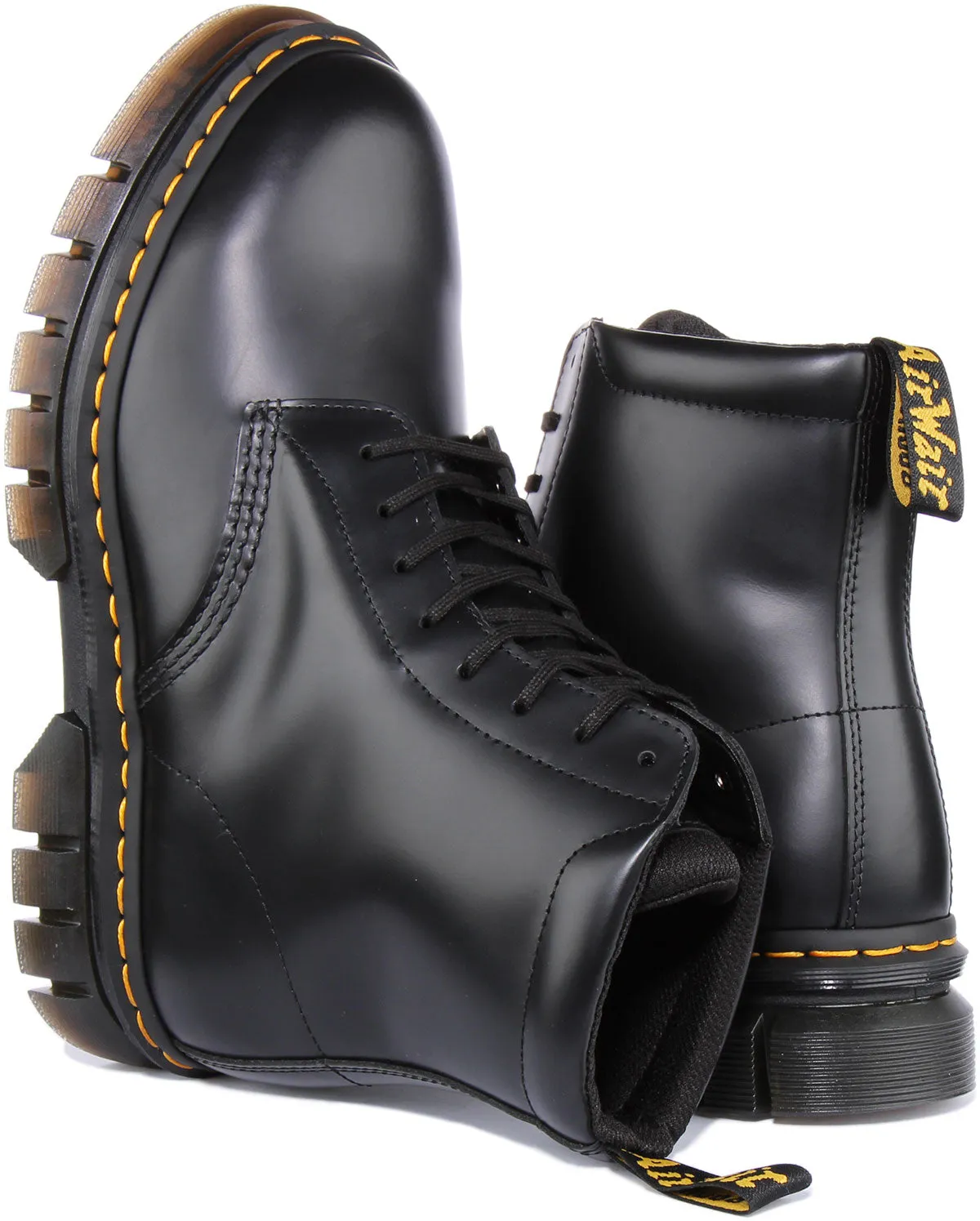 Dr Martens Rikard 8 Eyelet In Black For Men
