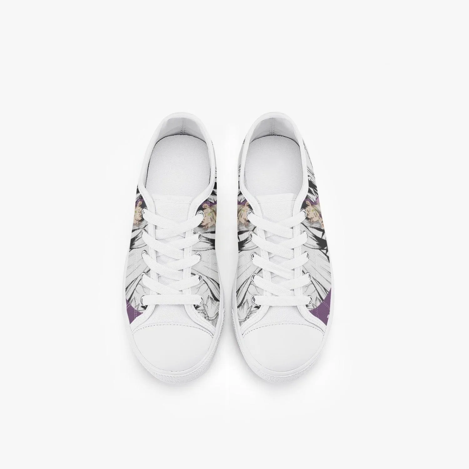 Dr Stone Gen Asagiri Kids A-Star Low Anime Shoes