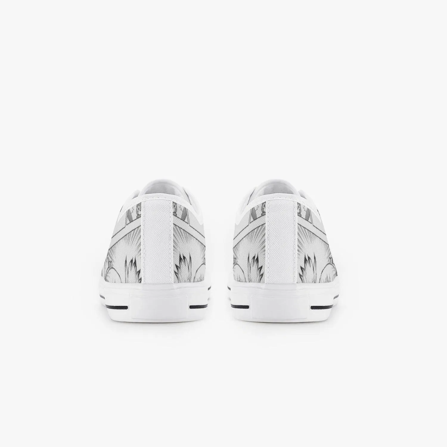 Dr Stone Gen Asagiri Kids A-Star Low Anime Shoes
