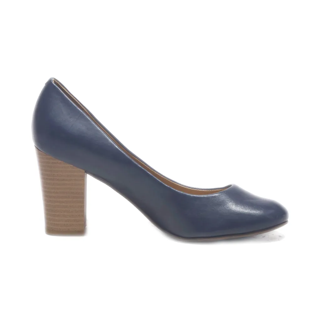 Dumond High-Heel Shoes Leather Blue Colour For Women