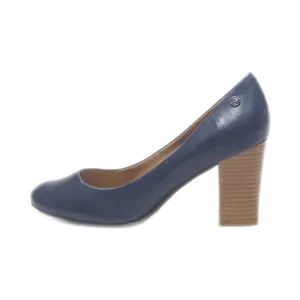 Dumond High-Heel Shoes Leather Blue Colour For Women