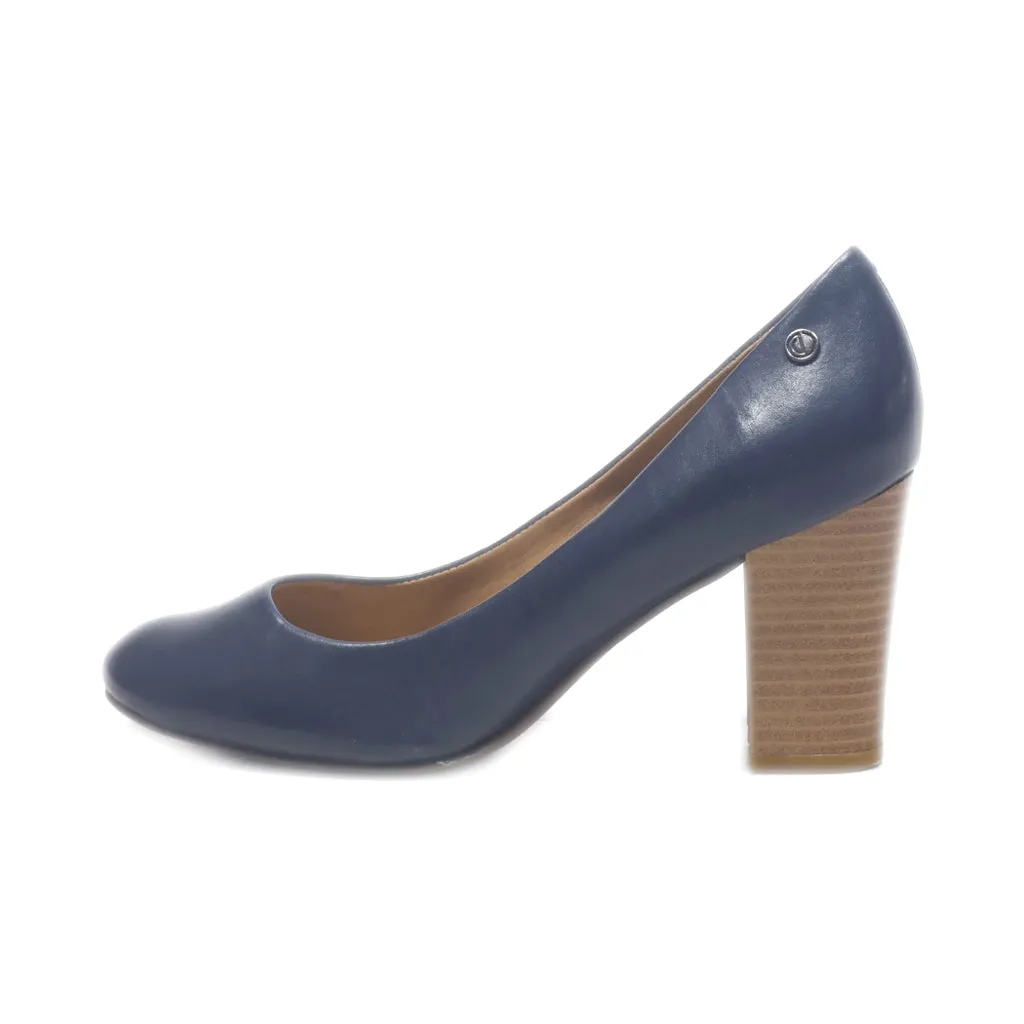 Dumond High-Heel Shoes Leather Blue Colour For Women