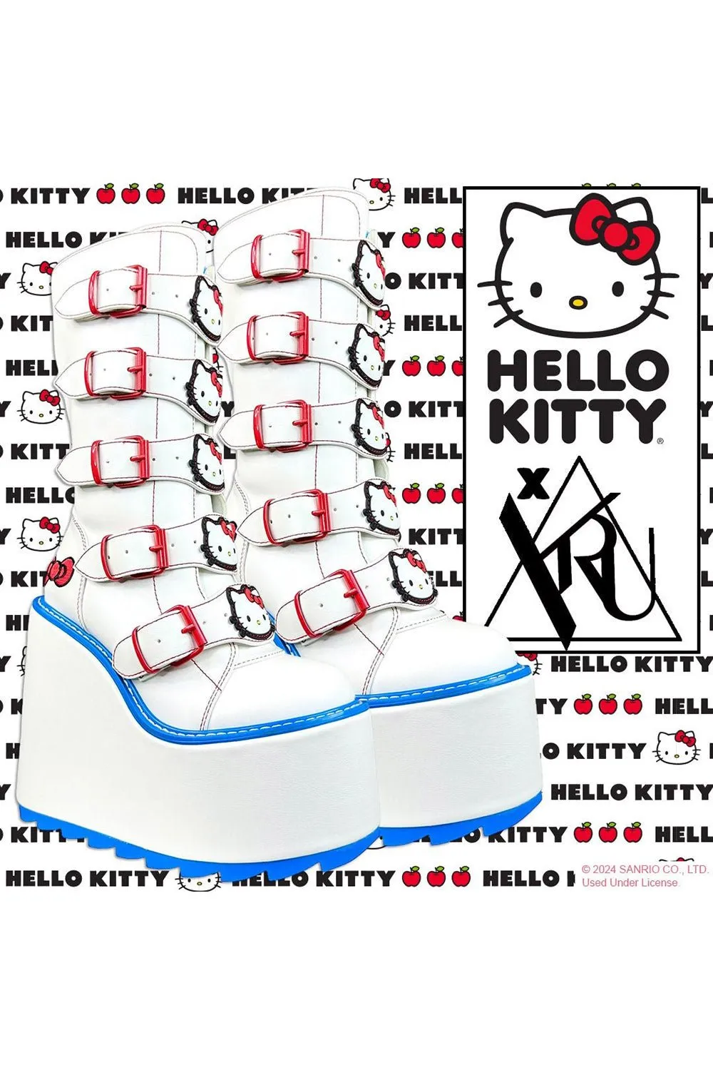 Dune Hello Kitty Platforms [White/Red/Blue] [NO RESTOCKS]