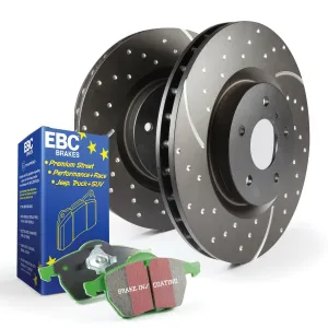 EBC Brakes S3KF1009 S3 Kits Greenstuff 6000 and GD Rotors Truck/SUV