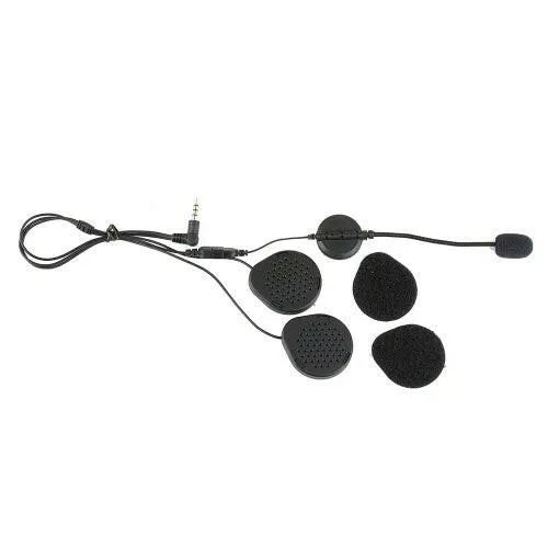 EJEAS 2 Rider Helmet Cycling Interphone BT Handsfree Intercom Helmet Headset 1200M Full Duplex Talking Intercom FM Radio